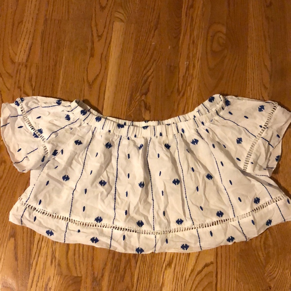 Off the shoulder shirt